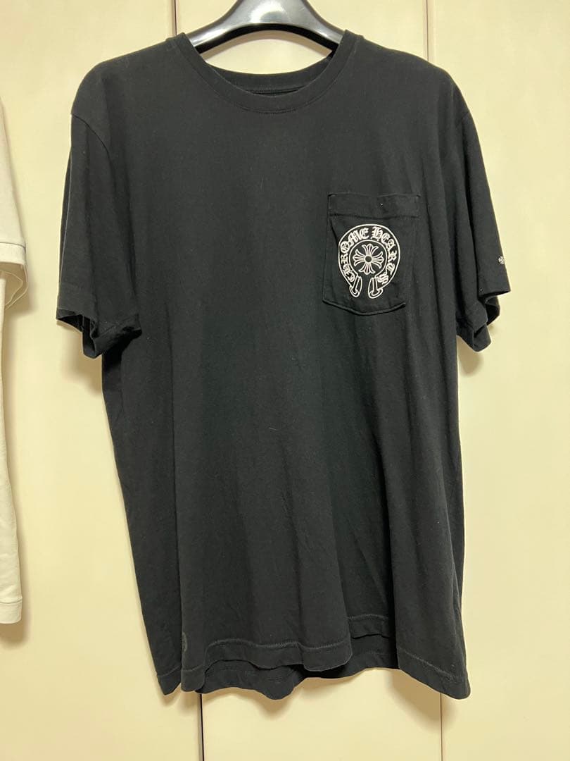 CHROME HEARTS ブラック Tシャツ　ホースシュー　ロゴ　国内正規品