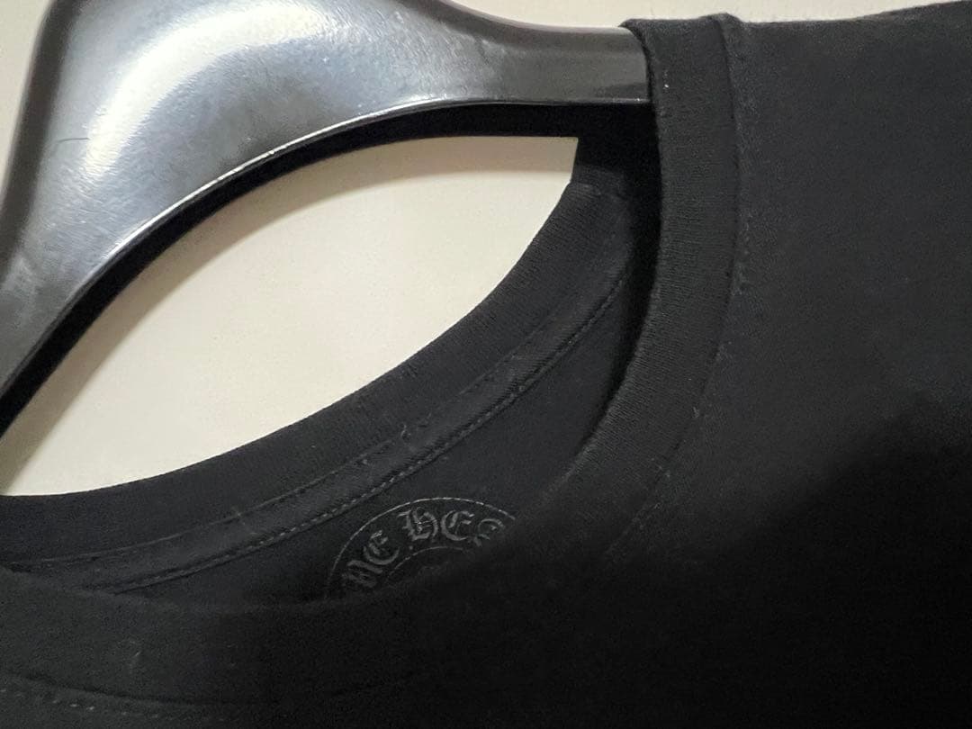 CHROME HEARTS ブラック Tシャツ　ホースシュー　ロゴ　国内正規品