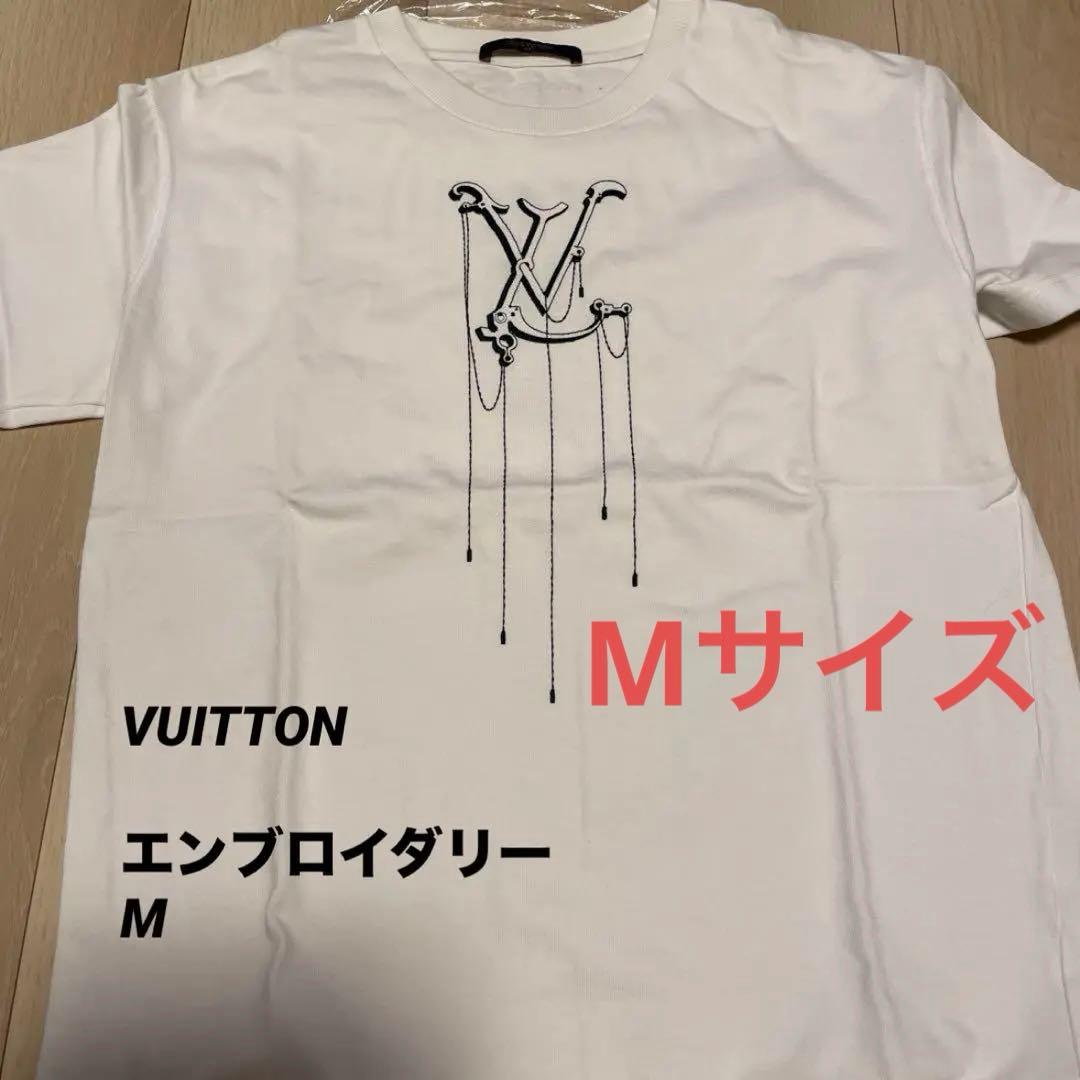明日まで ルイヴィトン 刺繍 エンブロイダリー インサイドアウト 白シャツ