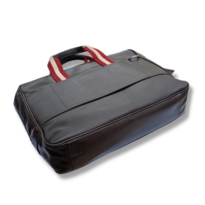 BALLY バリー ビジネスバッグ ブラウン レザー トレインスポッティング