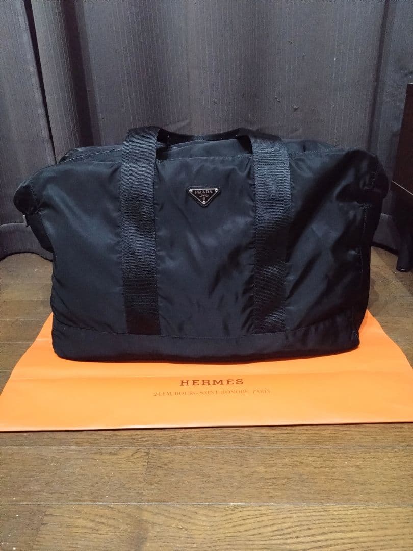 プラダ　ナイロン2Wayボストンバック　ギャランティカード有り