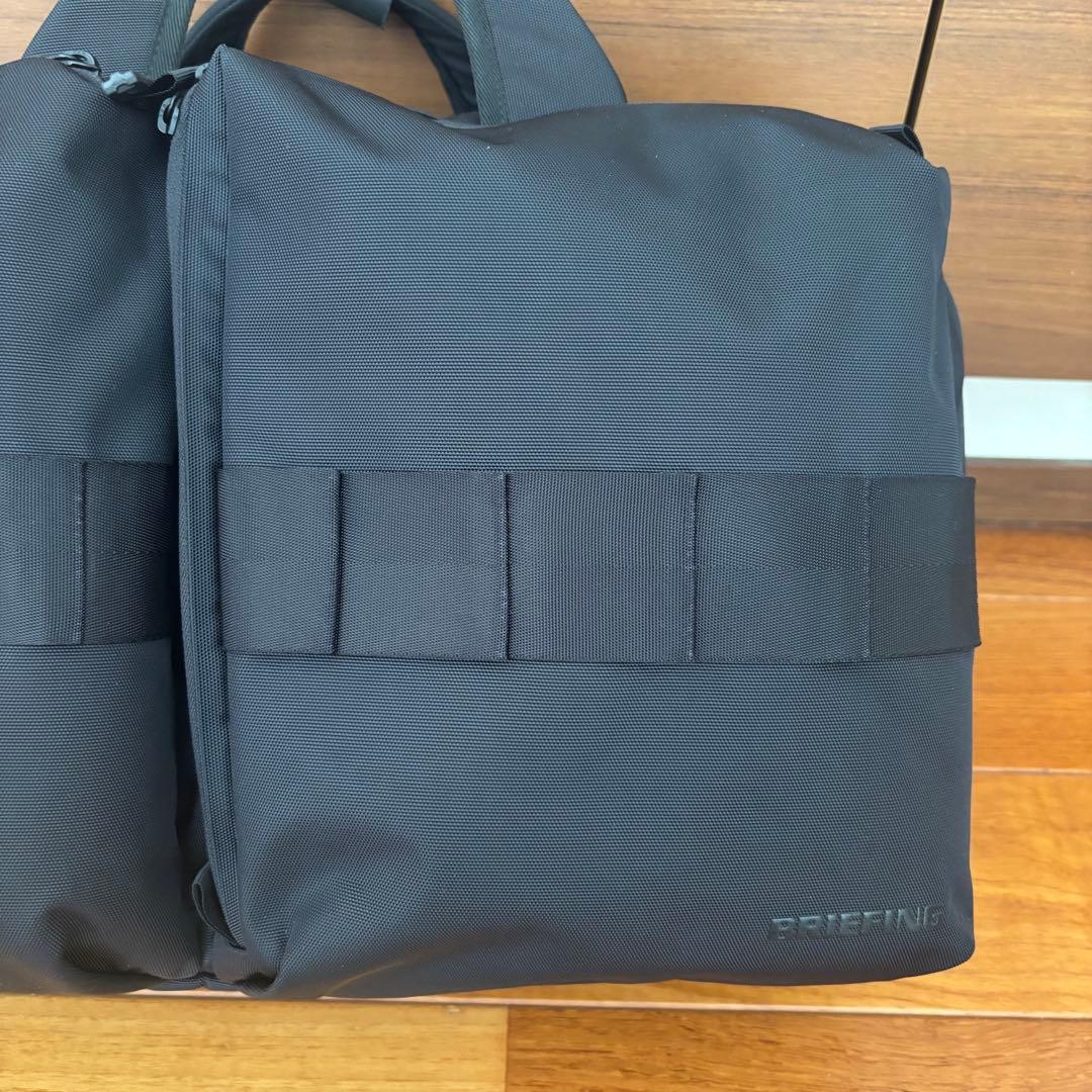 BRIEFING SOLID WAVE SW 2WAYPACK ブラック