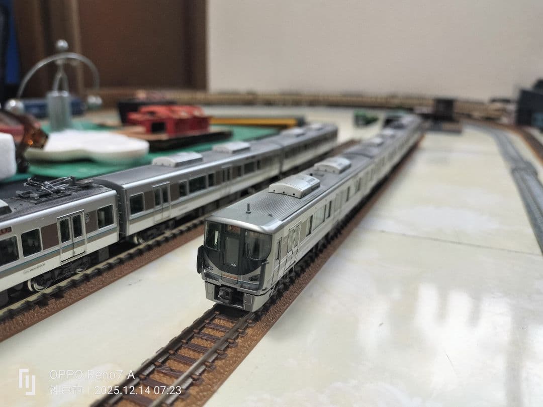 Nゲージ カトー全車室内灯白色LED新快速225系6両編成 鉄道模型 セット