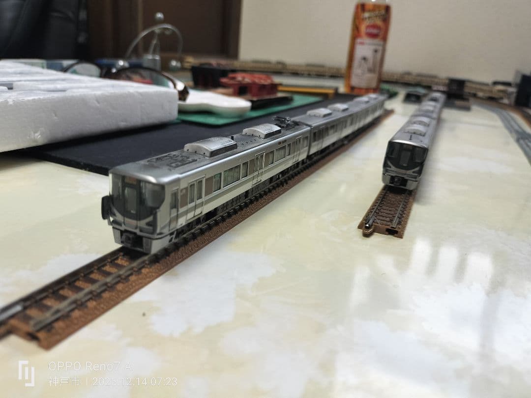 Nゲージ カトー全車室内灯白色LED新快速225系6両編成 鉄道模型 セット