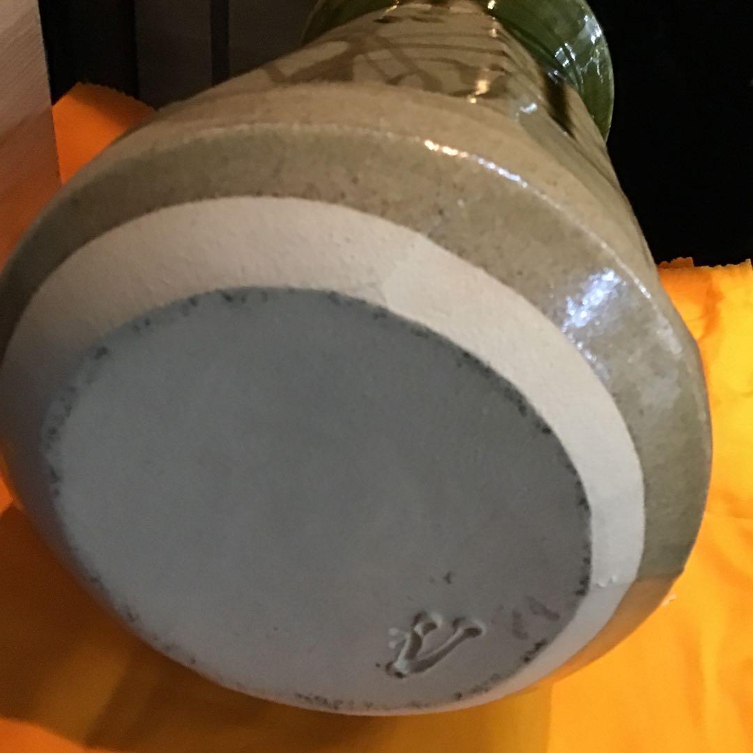 天子窯児島魂作年末大売り出しです❣️共箱付大花生け壺です❣️