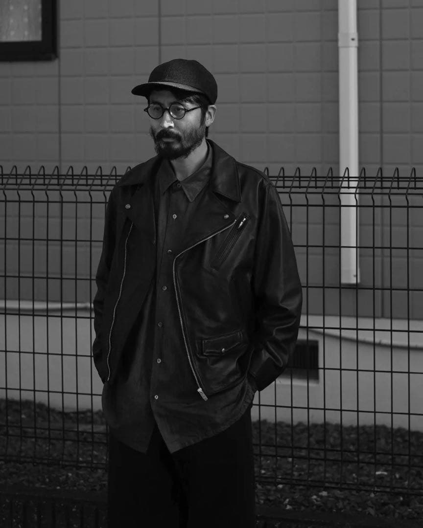 【新品未使用】ポータークラシック ライダースジャケット ブラック XL