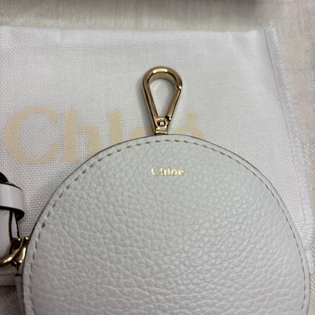 綺麗♡Chloe クロエアルファベットラウンドファスナーミニポーチ ケース