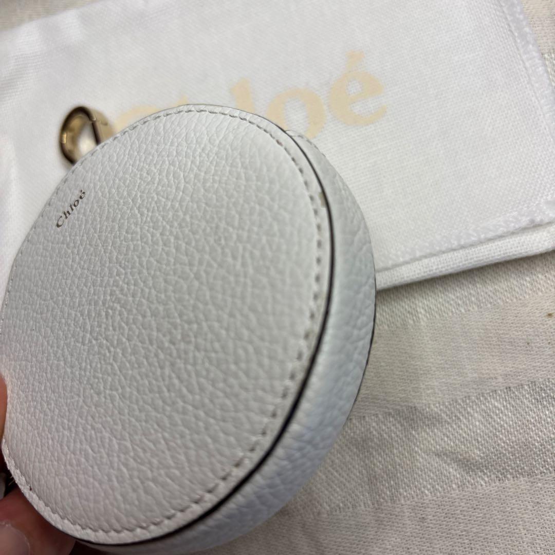 綺麗♡Chloe クロエアルファベットラウンドファスナーミニポーチ ケース