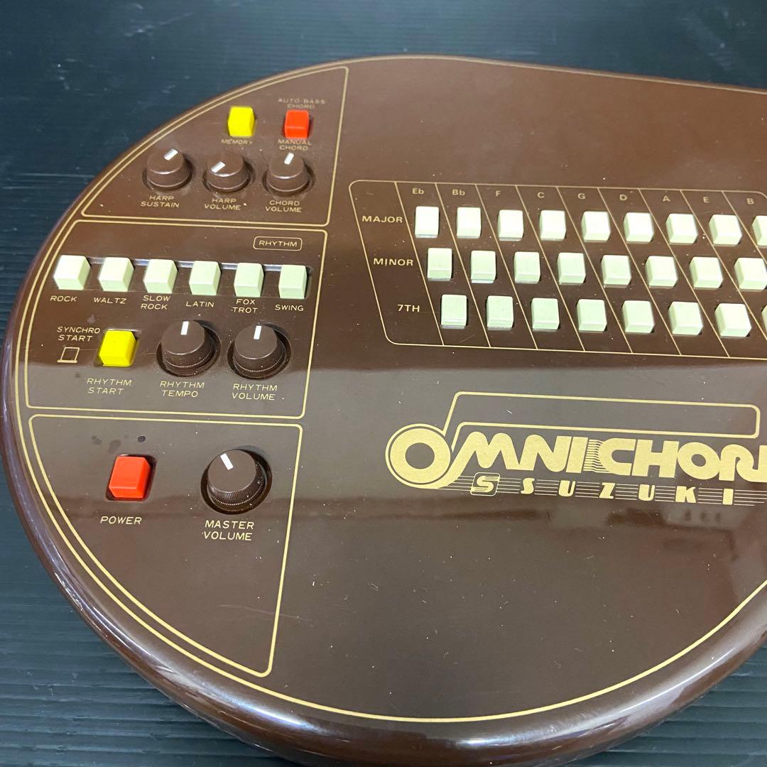 【希少アイテム】　スズキ　オムニコード　OM-27 デジタルギター　リズムマシン
