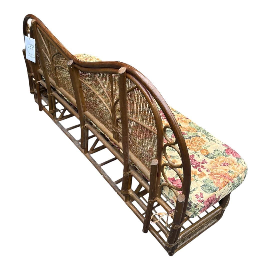 籐カウチソファ ラタンチェア 籐椅子 アジアンテイスト