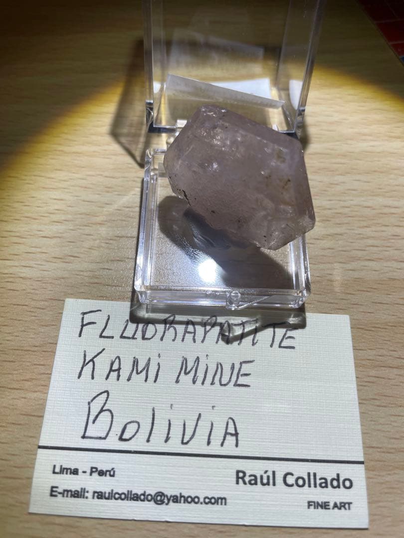 ボリビア産フルオロアパタイト