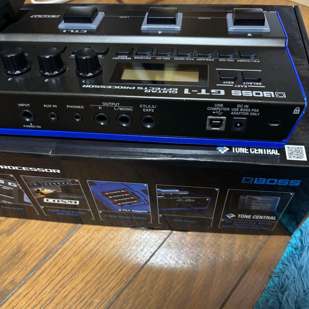 BOSS GT-1 箱&アダプター付き