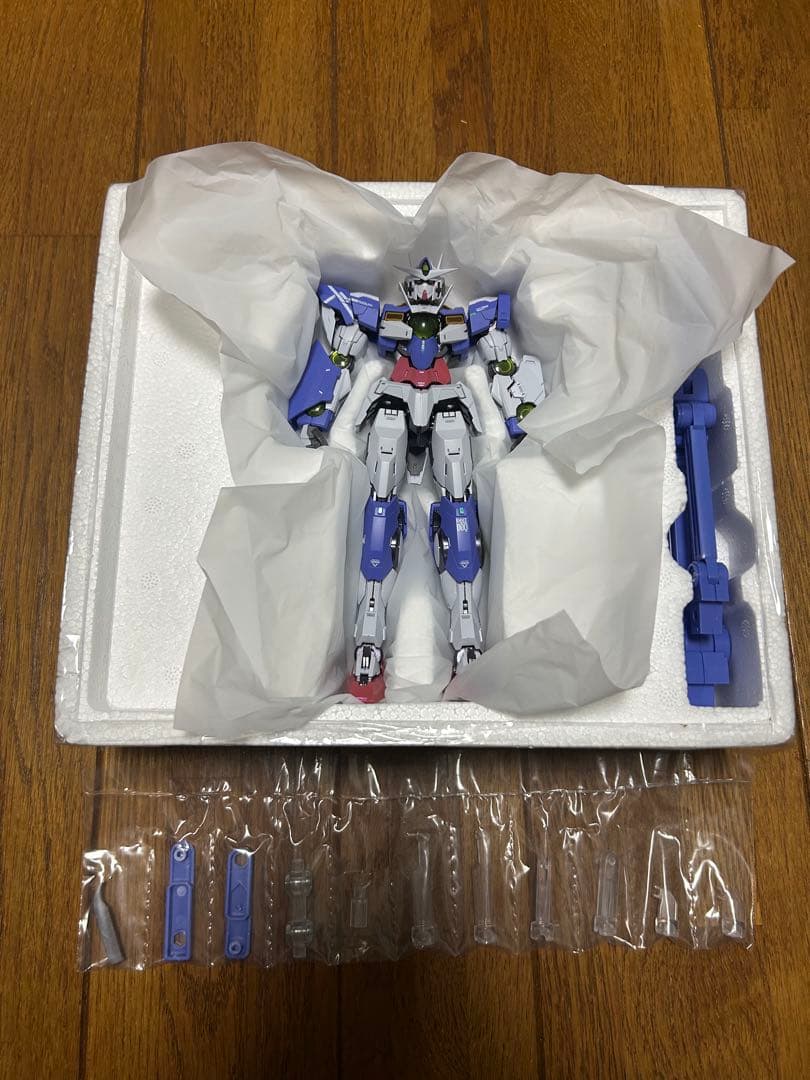 【開封品】LBUILD メタルビルド　ダブルオークアンタフルセイバー