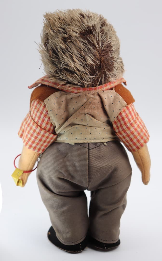 STEIFF \"MECKI\" 28cm ハリネズミのアンティークドール