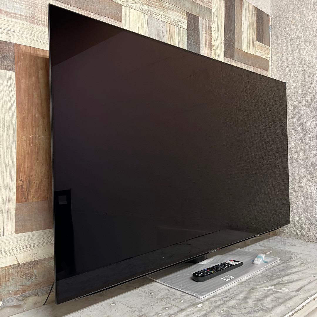 即日受渡❣️未使用アウトレット品シャープ55V型有機EL4K AndroidTV