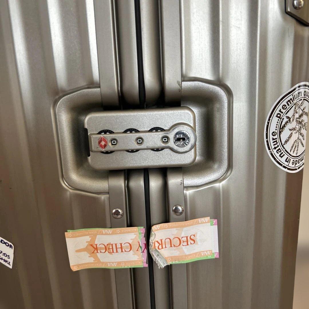 RIMOWAトパーズ　チタニウム　104L