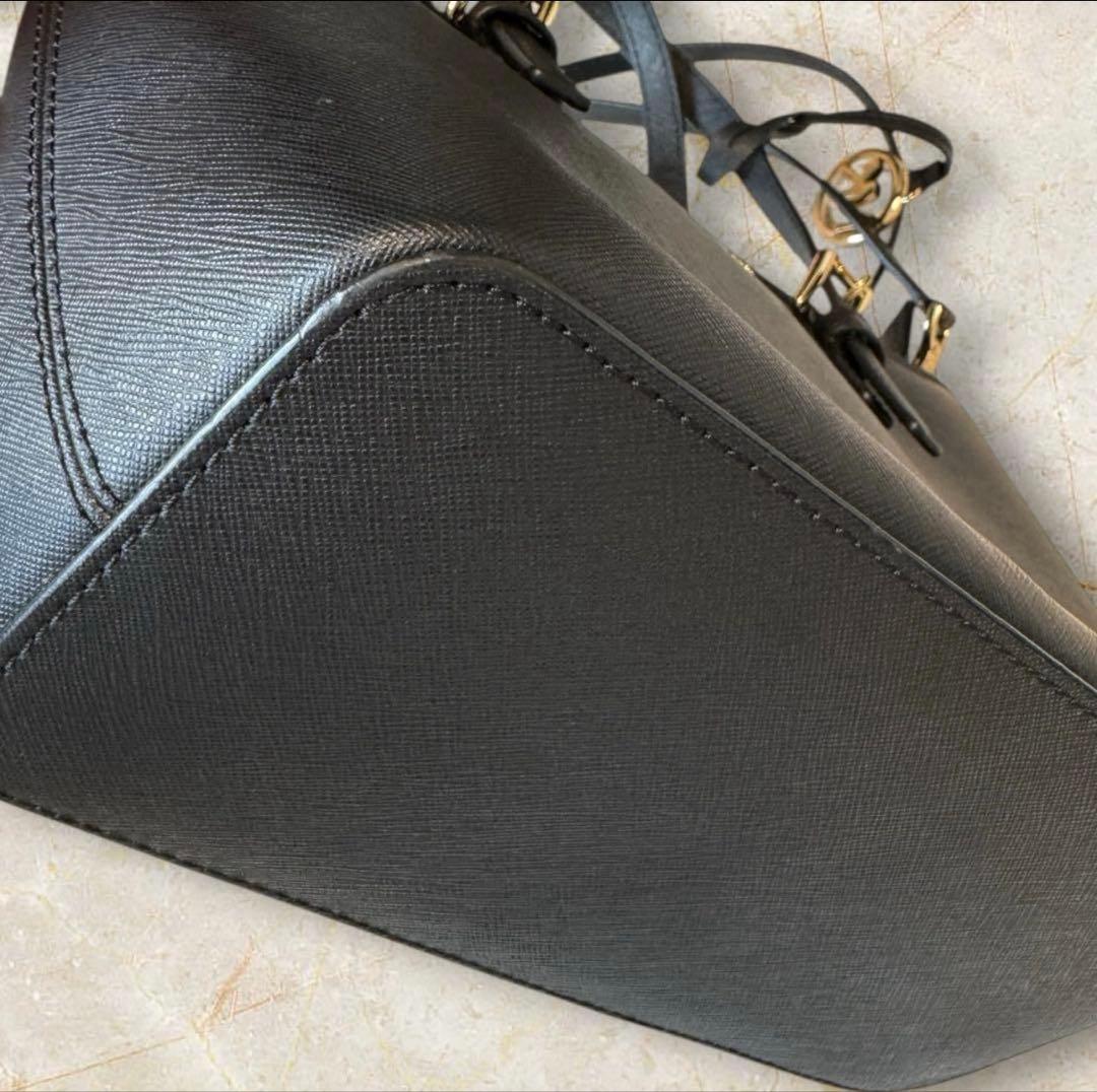 極美品 マイケルコース MICHAELKORS 2way ショルダーバッグ 黒