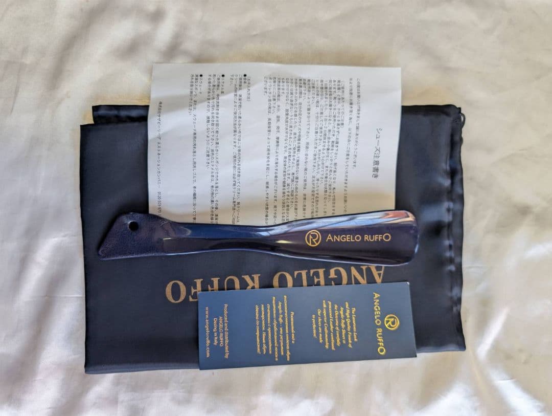 新品未使用　angelo ruffo タッセル　刺繍　シューズ