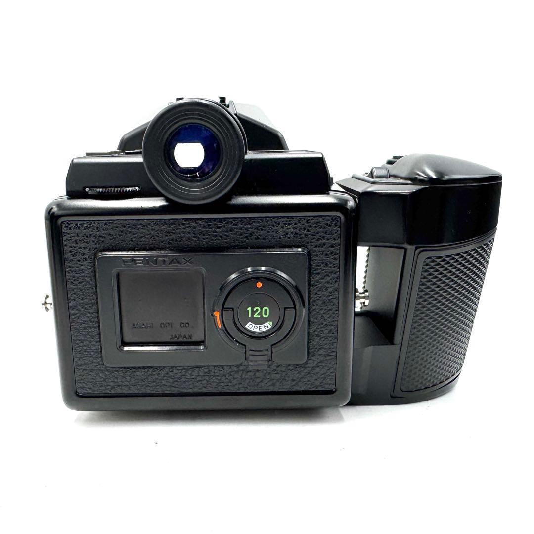 動作良好 PENTAX 645 中判フィルム カメラ 120フィルムバック