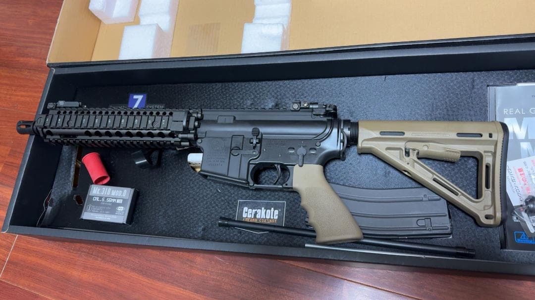 東京マルイ MWSベース MK18 mod1 カスタム ガスブローバック」