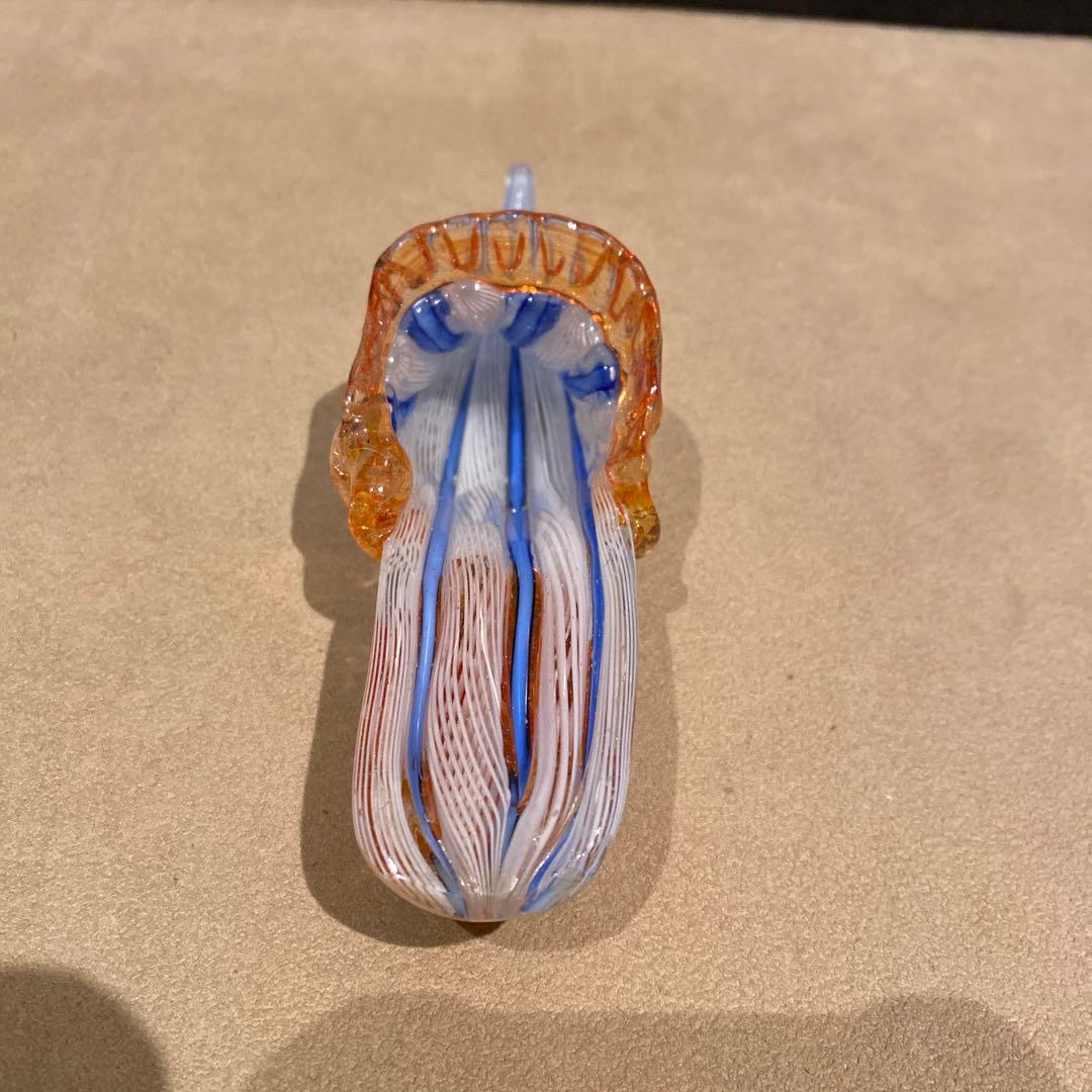 ガラス　の　靴　イタリア　ヴェネチアンガラス　ムラーノガラス　アンティーク　置物