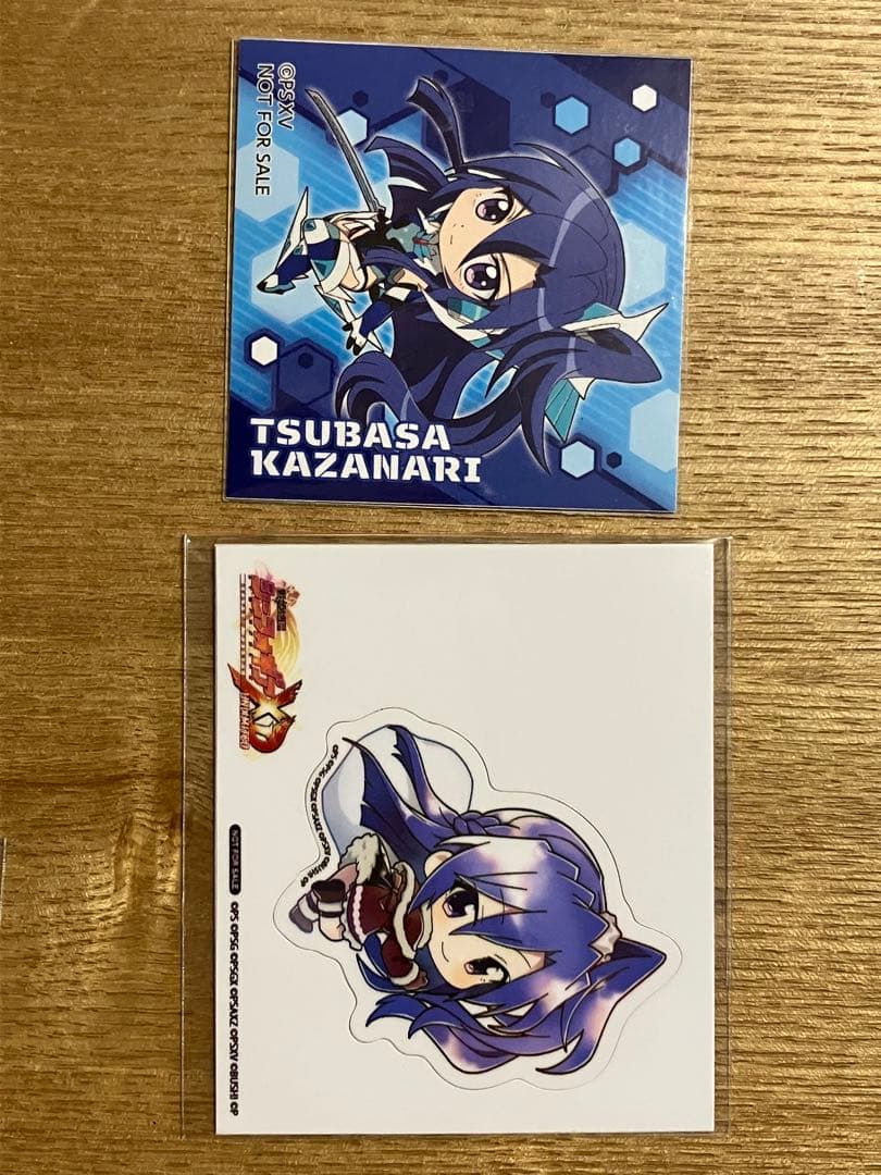 127 シンフォギア タワレコ 風鳴翼　ポストカード　ステッカー