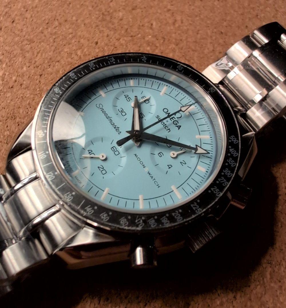 ムーンスウォッチ ヘリテージ サファイアメタルケース OMEGA✕SWATCH