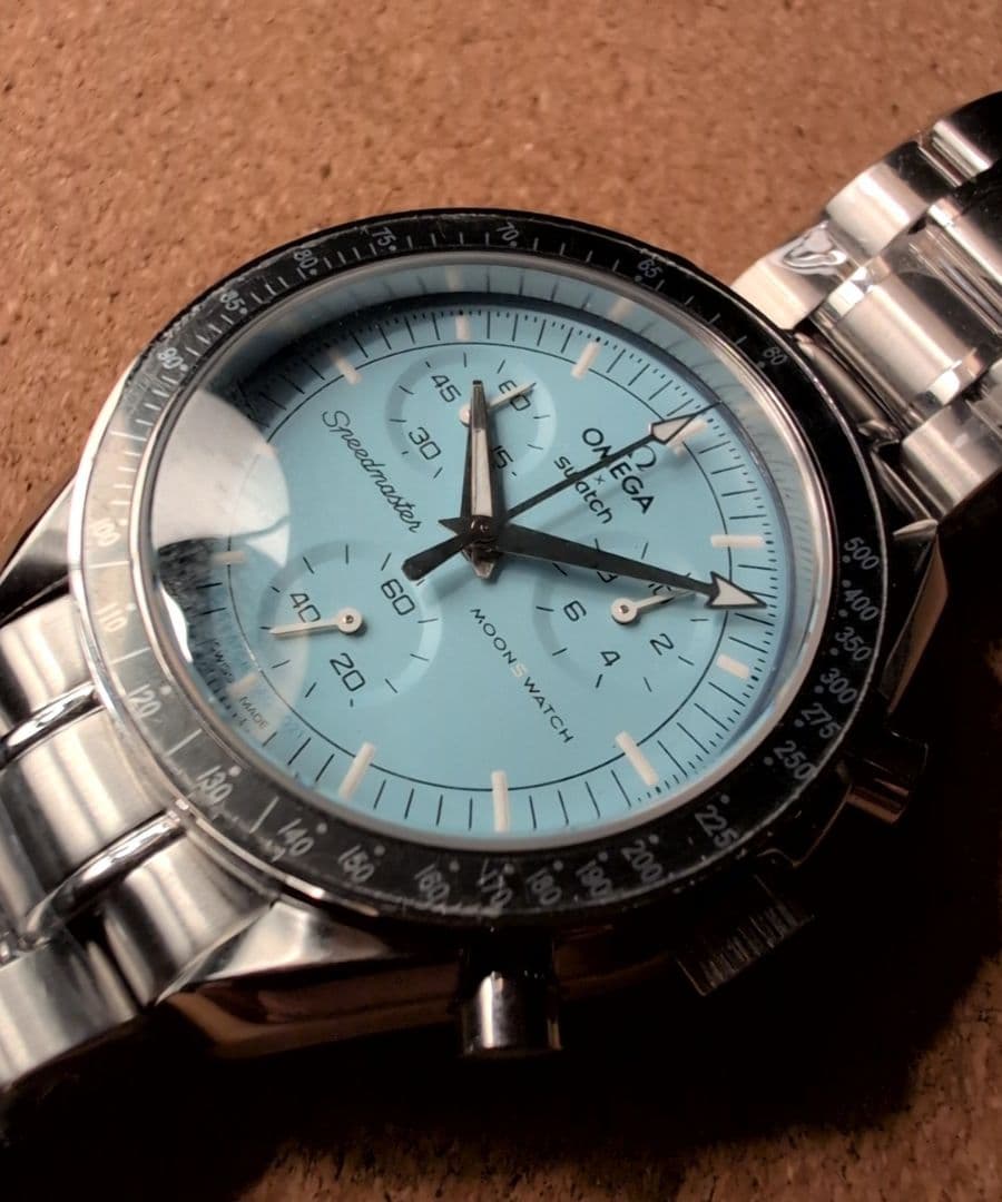 ムーンスウォッチ ヘリテージ サファイアメタルケース OMEGA✕SWATCH