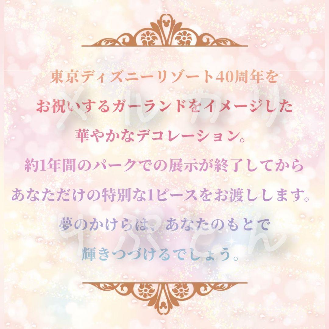 東京ディズニーリゾート40周年・ピースオブザドリーム