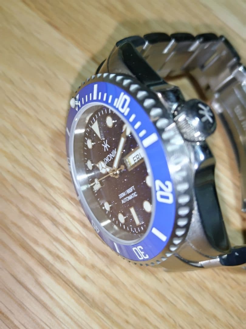 ❬極美品❭マイクロブランド IKONIK Ocean Diver アベンチュリン