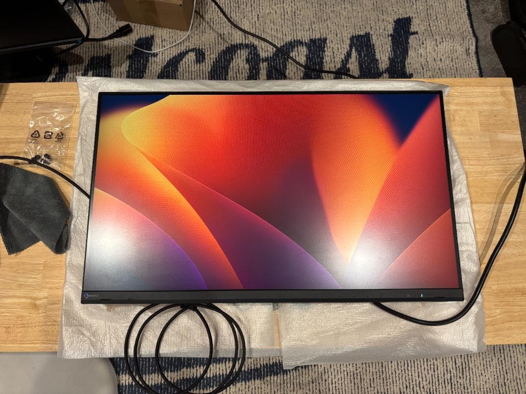 美品 EIZO FlexScan EV2480-ZBK 23.8型USB-C対応