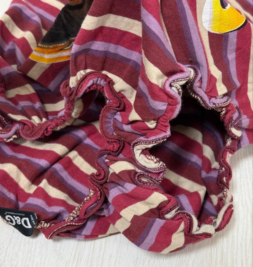 D&G ボーダー ノースリーブ タンクトップ シャツ ドルガバ