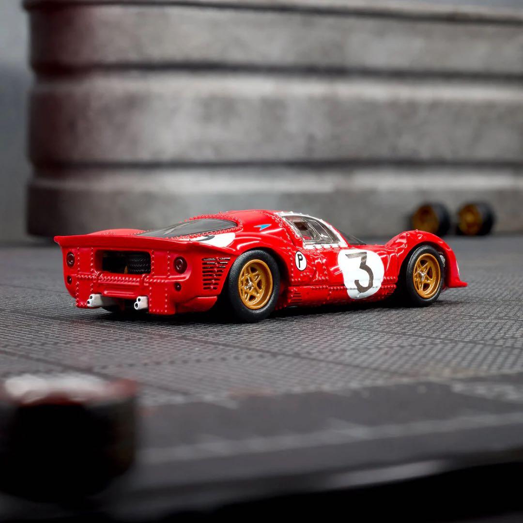 ミニカー Hot Wheels 1967 Ferrari 330 P4 ELITE 64