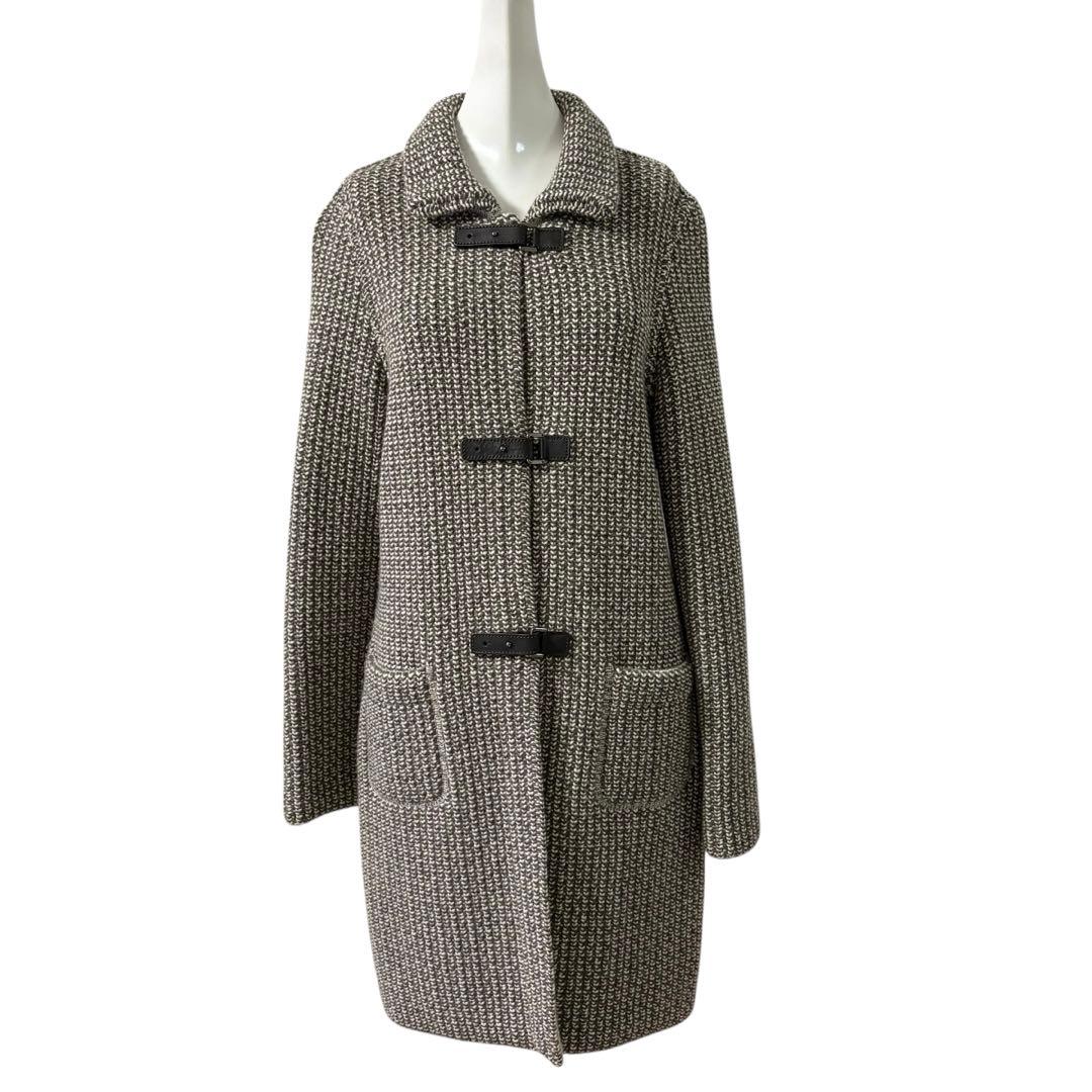 ロロピアーナ　Loro Piana カシミヤ100% コート　ニット　レザー