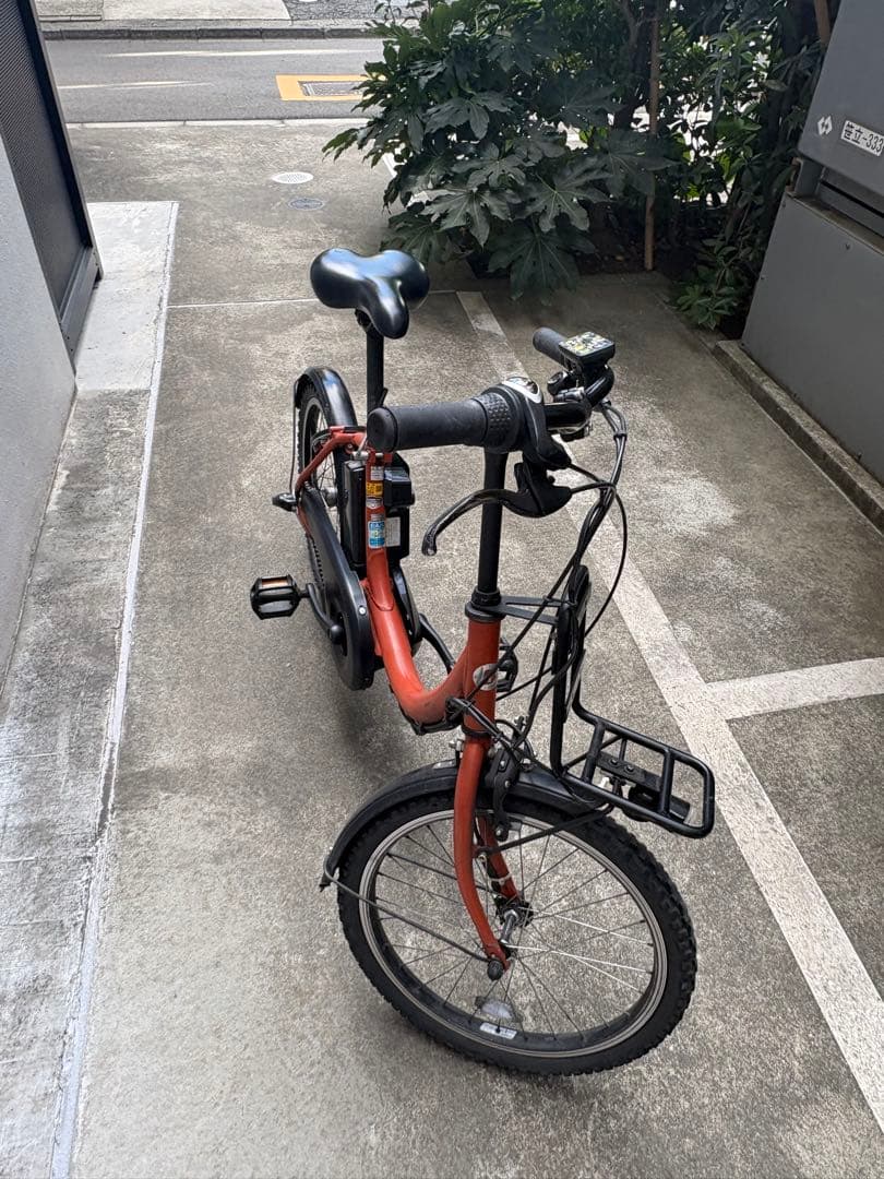 Bridgestone オレンジ 電動アシスト自転車 シティタイプ　値下げ可❗️