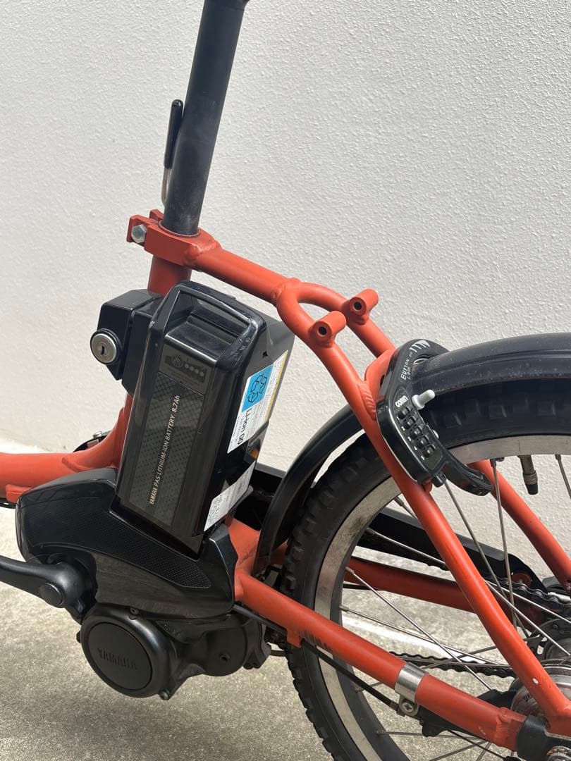 Bridgestone オレンジ 電動アシスト自転車 シティタイプ　値下げ可❗️