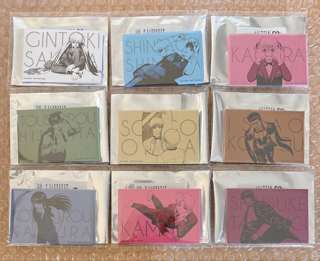 銀魂 ジャンプフェスタ2020 アニプレックス 特典 大抽選会 缶バッジ