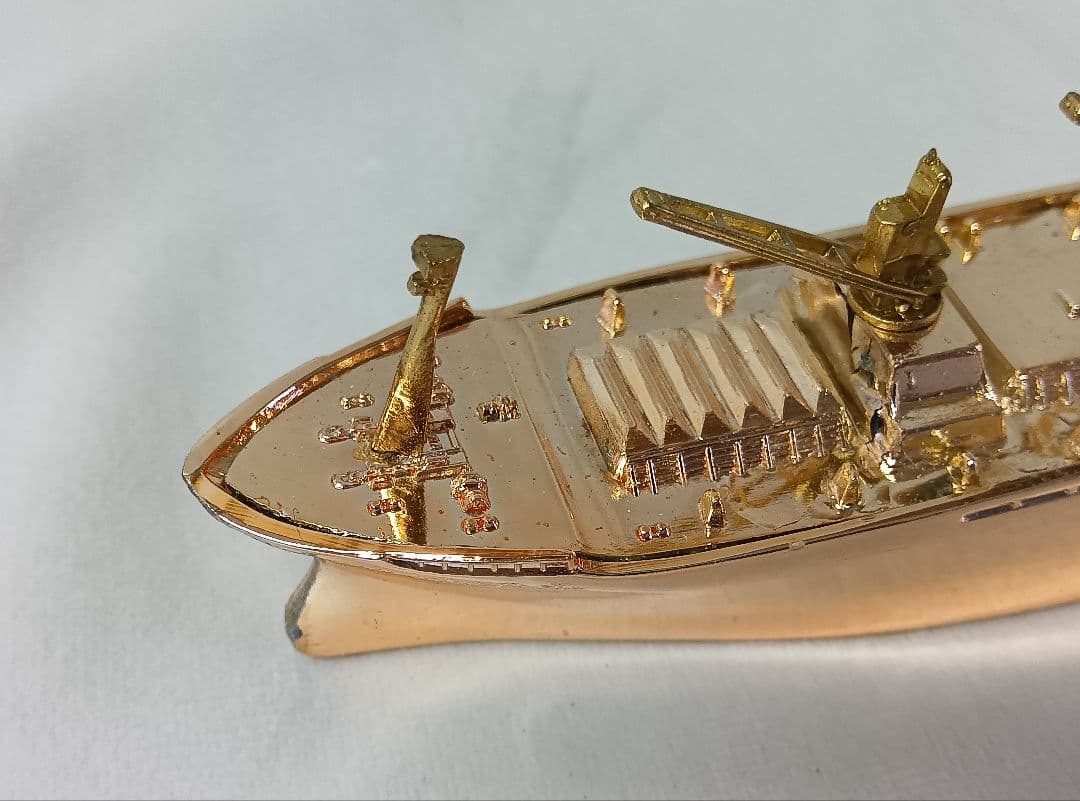 トヨタ　名古屋ワーフセンター 船の模型　貨物　日本製　金属製　第十九とよた丸