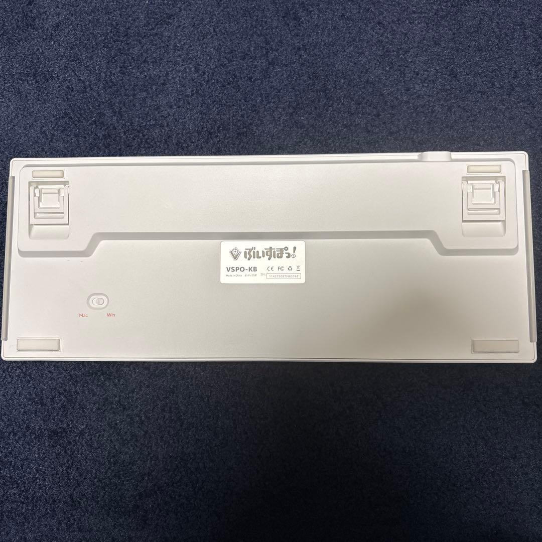 VSPO!GEAR ゲーミングキーボード 小森めと