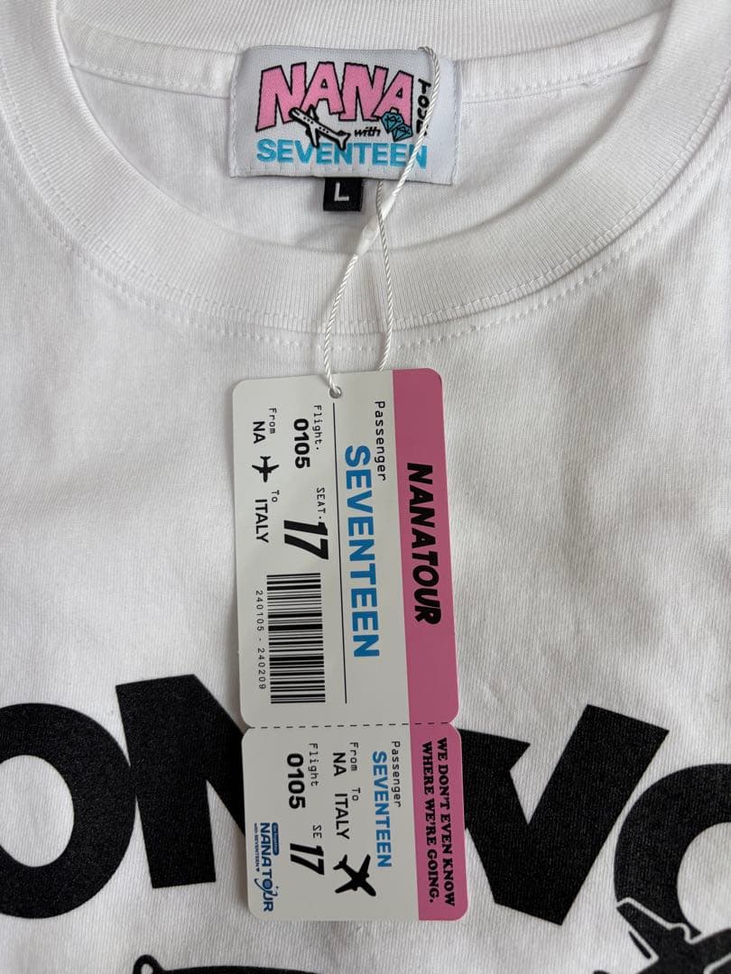 SEVENTEEN ナナツアー Tシャツ WONWOO ウォヌ　Lサイズ