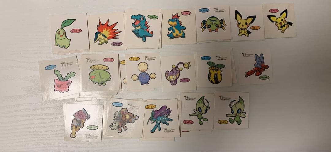 ポケモンパン、デコキャラシール