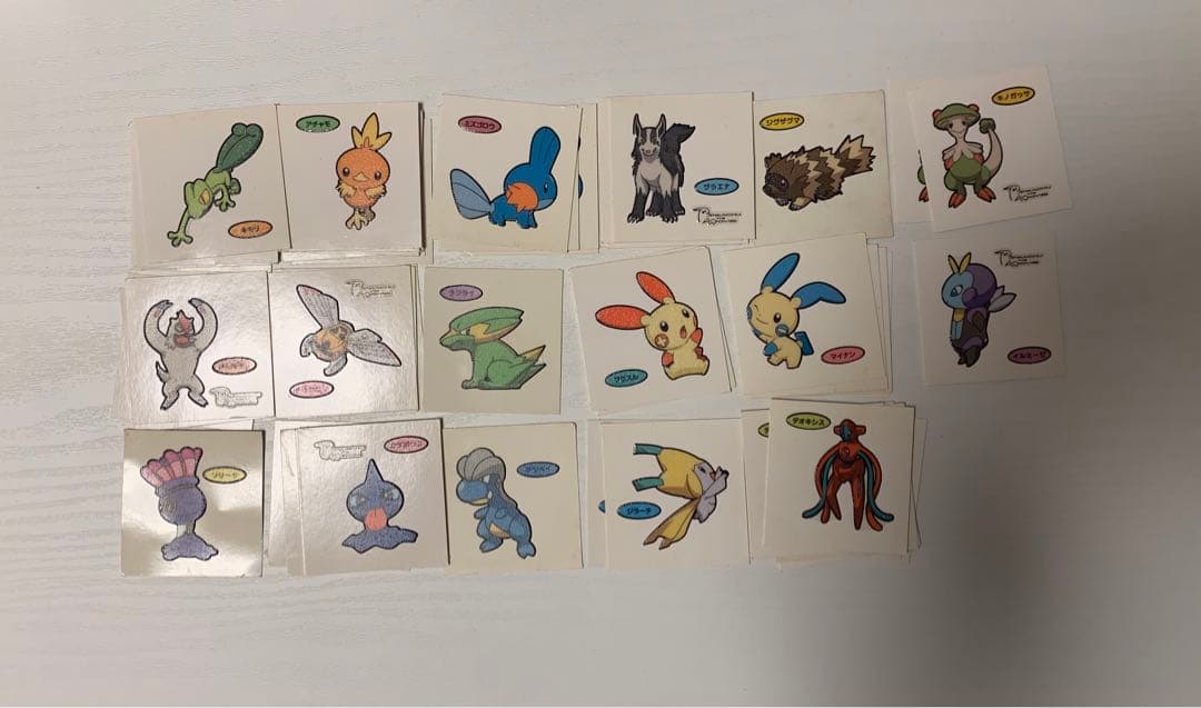 ポケモンパン、デコキャラシール