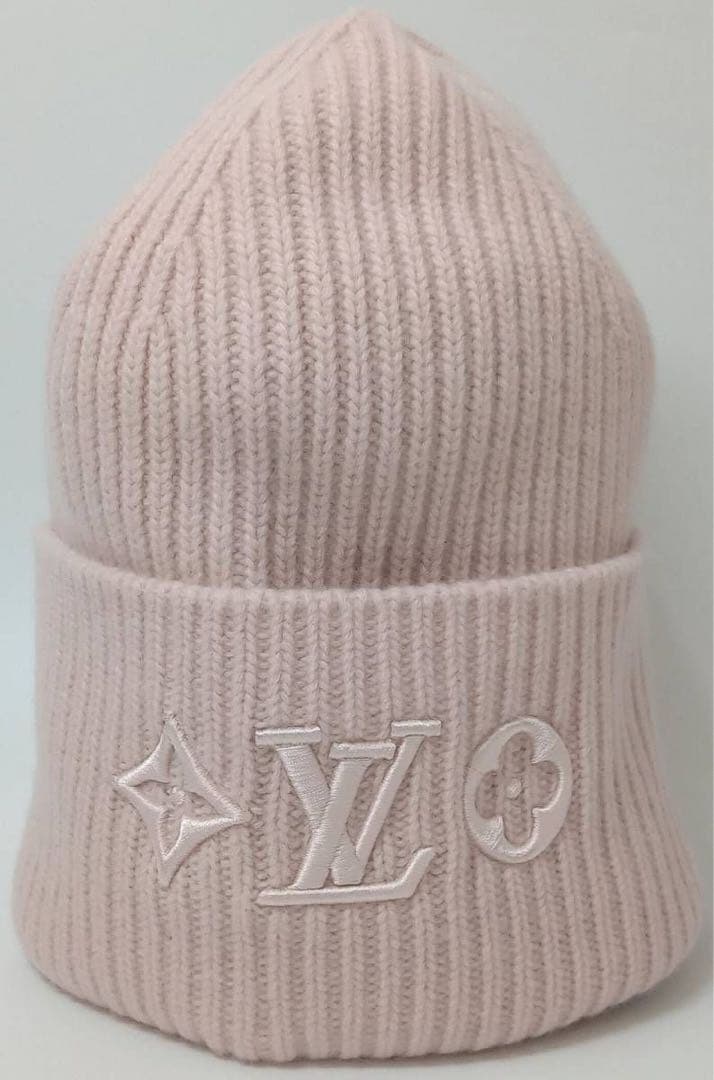 LOUIS VUITTON ボネLVヘッドラインニットキャップ