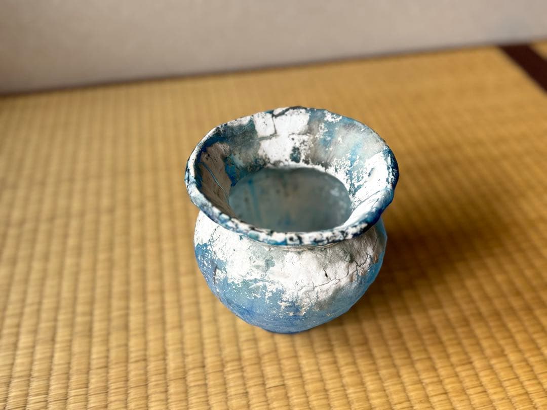 熊谷峻　ガラス　花器　人気作家