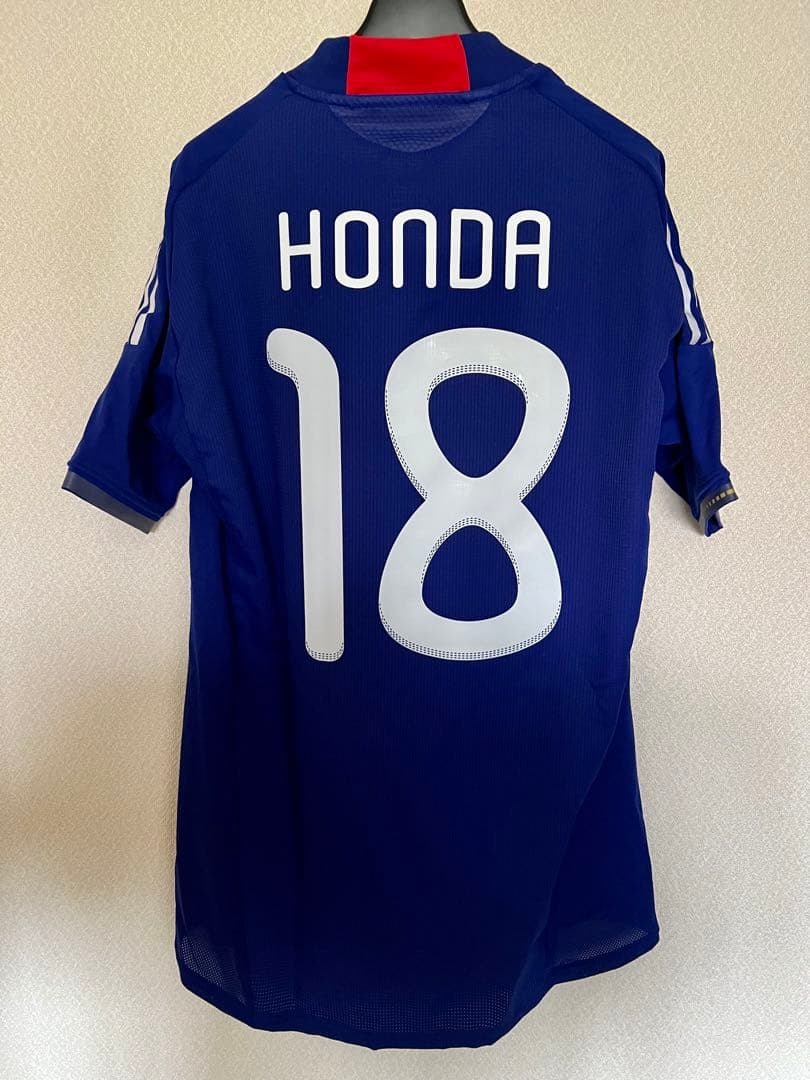 日本代表 2010ワールドカップ オーセンティックユニフォーム 本田圭佑 L