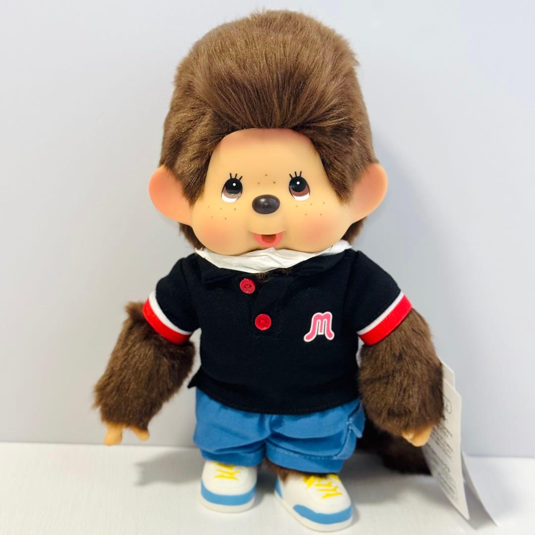 モンチッチ Mサイズ 男の子 モヒカンヘア ポロシャツ