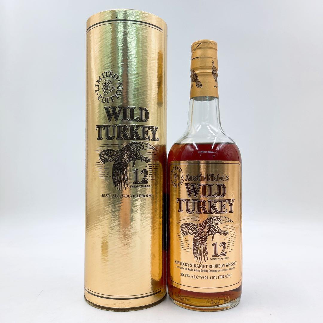 3AAM012 極上品・未開封 Wild Turkey ゴールドラベル　飛翔