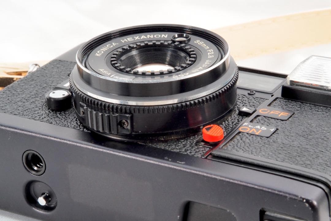 Konica C35 EF 分解整備済 正常動作 ストロボ発光 保証付き 651