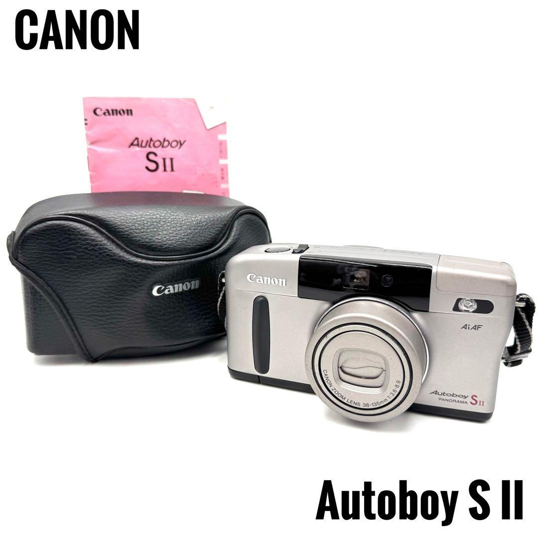 ❁完動品❁Canon キャノン Autoboy S II 2 フィルムカメラ