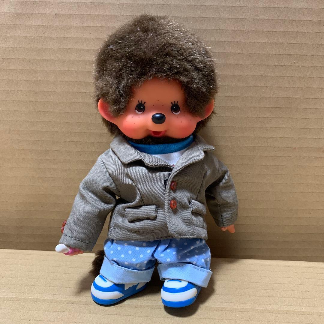 【希少】モンチッチ　男の子　ジャケット　UFO Tシャツ　水玉ズボン　シューズ